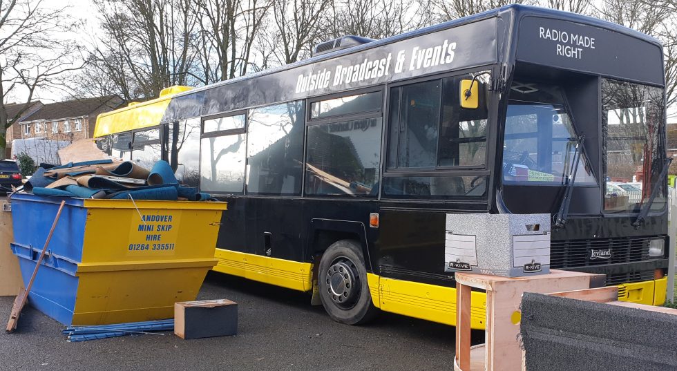 Love Andover Radio Bus Renovation Project from DCMS Big Lottery Fund
